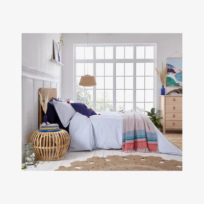 John Lewis Joules Puffin Seersucker Stripe Duvet Cover Set