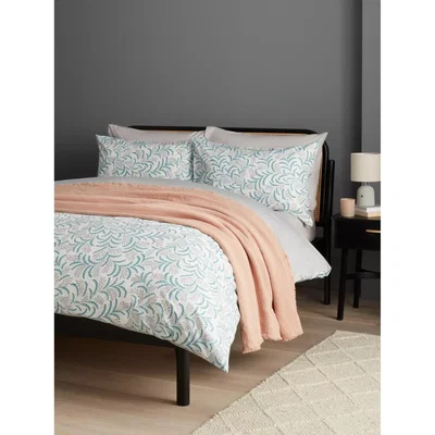 John Lewis John Lewis & Partners Jouvene Organic Cotton Duvet Cover Set