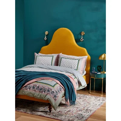 John Lewis John Lewis & Partners Sadie Border Duvet Cover Set