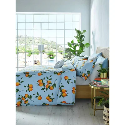 John Lewis Skinnydip Orange Blossom Duvet Cover Set