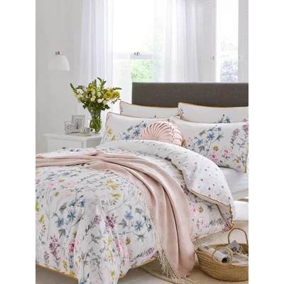John Lewis Laura Ashley Wild Meadow Duvet Cover Set, Multi