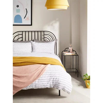 John Lewis ANYDAY John Lewis & Partners Mini Zigzag Duvet Cover Set