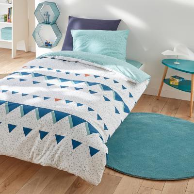 La Redoute Fanions Printed Cotton Duvet Cover