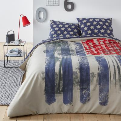 La Redoute Pacific Park American Printed Cotton Duvet Cover