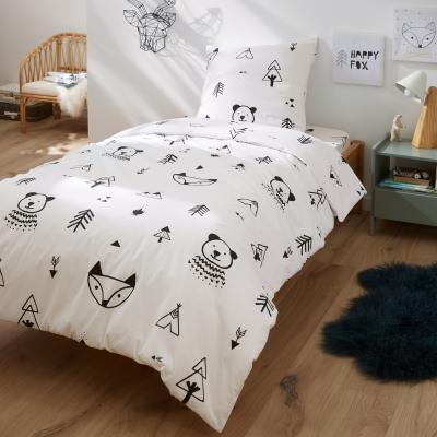 La Redoute Forest Camp Printed Cotton Duvet Cover