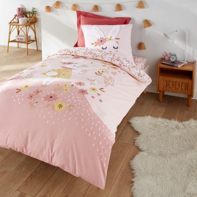 La Redoute Flower Bunny Organic Cotton Duvet Cover