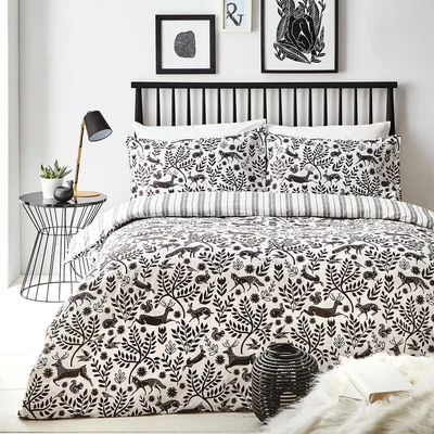 La Redoute Skandi Woodland Duvet Cover & Pillowcase Set