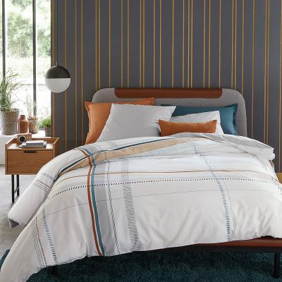 La Redoute Square Cotton Percale Duvet Cover