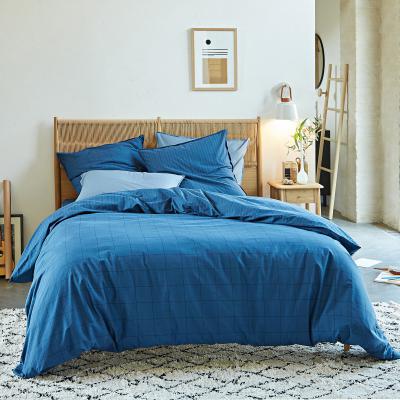 La Redoute Monille Denim Washed Cotton Duvet Cover