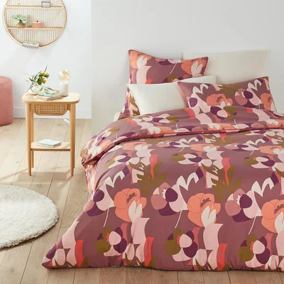 La Redoute Lipstick Cotton Duvet Cover