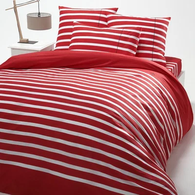 La Redoute Malo Striped Cotton Duvet Cover