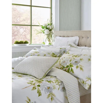 Marks & Spencer Sanderson  Pure Cotton Sateen Adele Duvet Cover - DBL - Multi, Multi