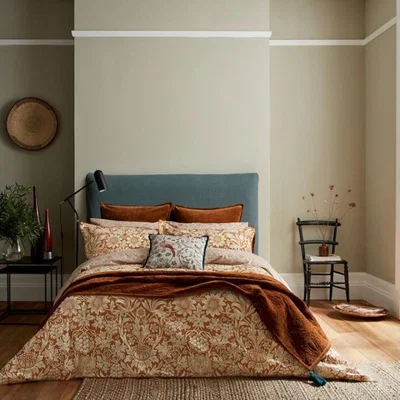 Downtown Morris & Co Sunflower Duvet Cover Saffron