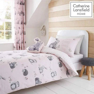 Downtown Catherine Lansfield Woodland Friends Quiltset