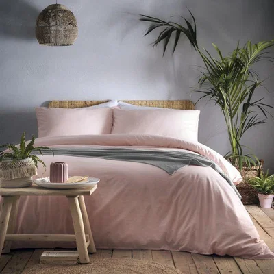 Downtown Appletree Signature Cassia Duvet Cover Set Coral