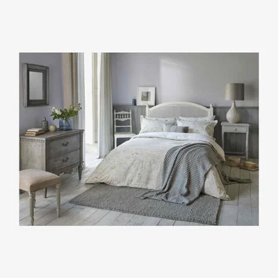 Downtown Sanderson Chiswick Grove Silver Duvet Cover