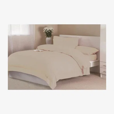 Downtown Belledorm 400 Count Egyptian Cotton Duvet Cover - Cream