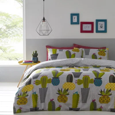 The Range Cacti Duvet Set - Multi