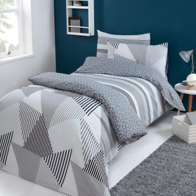 The Range Pack Of 2 Geo Stripe Duvet and Pillowcase Sets