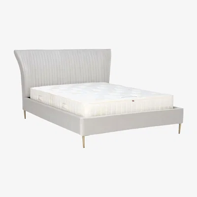 Barker and Stonehouse Lucia Velvet Bed Frame