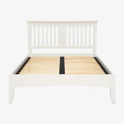 Barker and Stonehouse Carrington Bed Frame, White