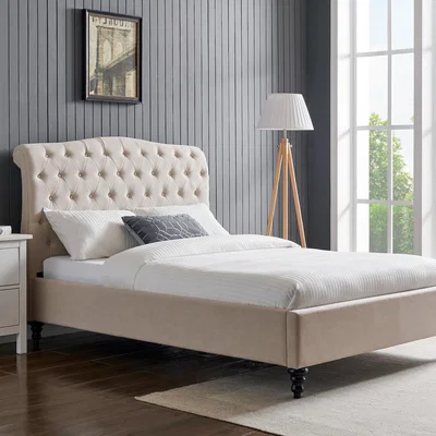 Dunelm Rosa Bed Natural Natural