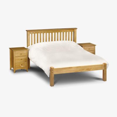 Dunelm Barcelona Low Foot End Bed Frame Brown