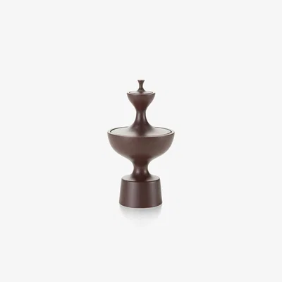 Heal's Vitra Ceramic Container No.2 Aubergine - Heal's UK Bedroom Furniture