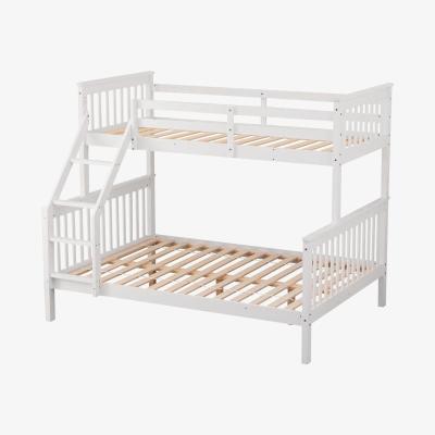 The Range Indie Kids Bunk Bed Triple Sleeper White - White
