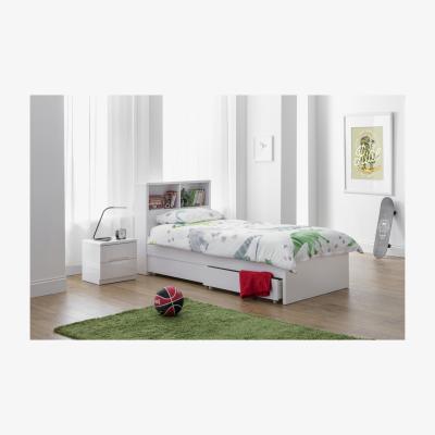 The Range Manhattan Bookcase Bed - White
