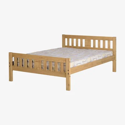 The Range Rio 4'6" Bed - Distressed Waxed Pine