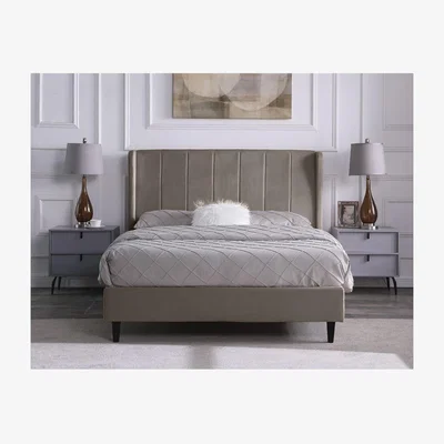 The Range Amelia 4'6" Bed - Double - Oyster