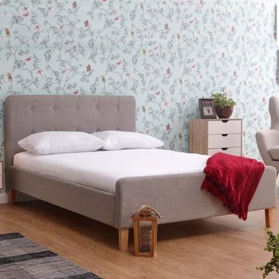 The Range Ashbourne Bedframe - Light Grey