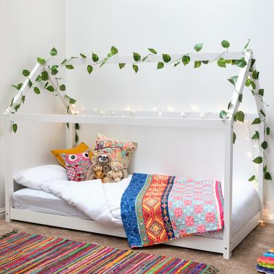 The Range Treehouse House Style White Wooden Kids Bed Frame  - White