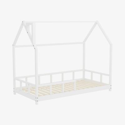 The Range House Shape Bed Frame  - White