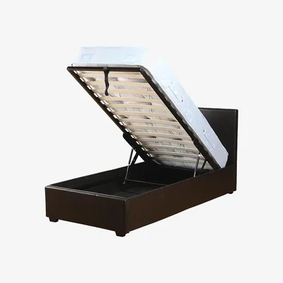 The Range Prado Hydraulic Bed - Brown / Single