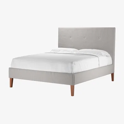 Sofa.com Avery 130cm King Bed in Dove Smart Velvet - sofa.com
