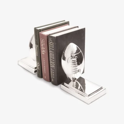 Cuckooland Culinary Concepts Rugby Ball Bookends