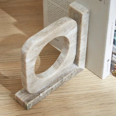Dunelm Marble Loop Bookend
