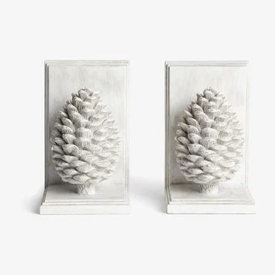 Habitat Habitat Winter Pinecone Bookends