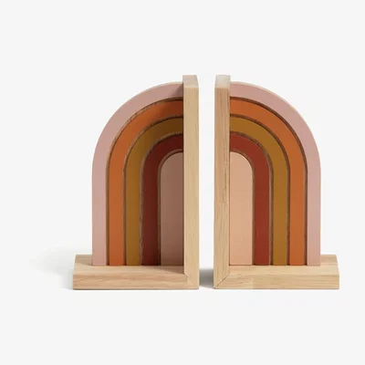 Habitat Habitat Kids Rainbow Bookends - Multicoloured