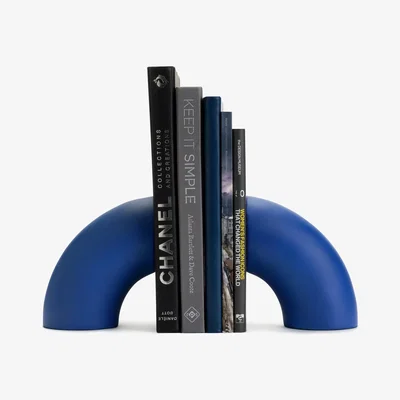 Habitat Habitat Decorative Bookends - Blue