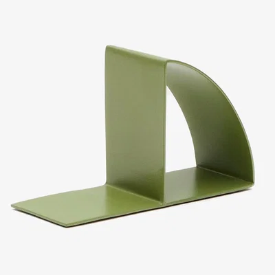 Kave Home Mistra green iron bookend