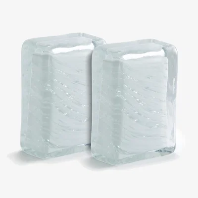La Redoute Set of 2 Diafani Glass Bookends