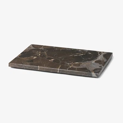 Nordic Nest Ferm Living Ferm Living plant box marble tray Dark-brown