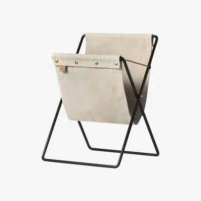 Nordic Nest Herman newspaper stand black