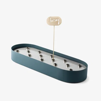Nordic Nest KLONG Jubel multifunctional vase 45x14 cm Steel-blue