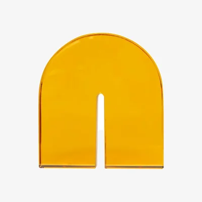 Nordic Nest Hübsch Bookend ice cream Amber