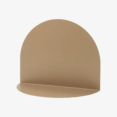 Nordic Nest TÔNN furniture Paus bookend 25x30 cm Camel
