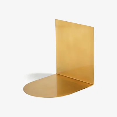 Nordic Nest KLONG Totem bookend 17 cm brass